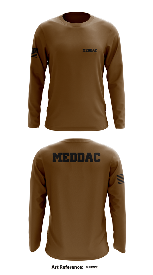 MEDDAC Store 2 Core Men's LS Performance Tee - 8urcpe