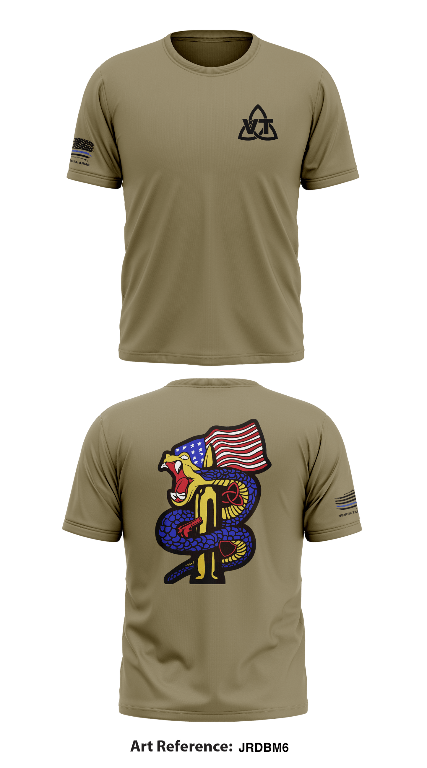 Venom Tactical Arms Store 1 Core Men's SS Performance Tee - JrDbm6