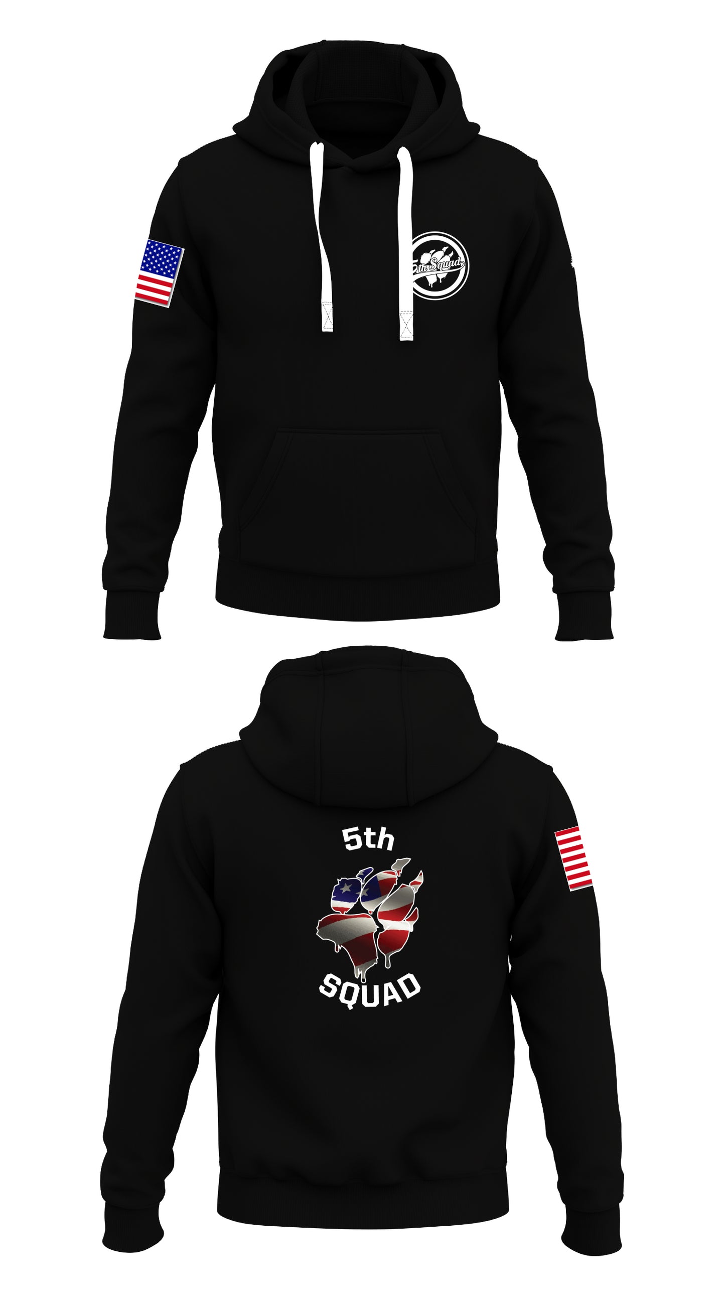 5th Squad Store 1  Core Men's Hooded Performance Sweatshirt - 0Y1