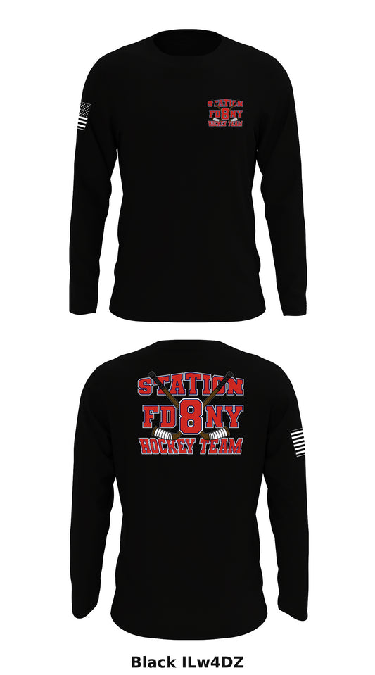 Station 8 Hockey Store 1 Core Men's LS Performance Tee - ILw4DZ