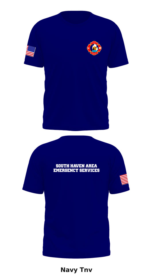 South Haven Area Emergency Services Store 1 Core Men's SS Performance Tee - Tnv