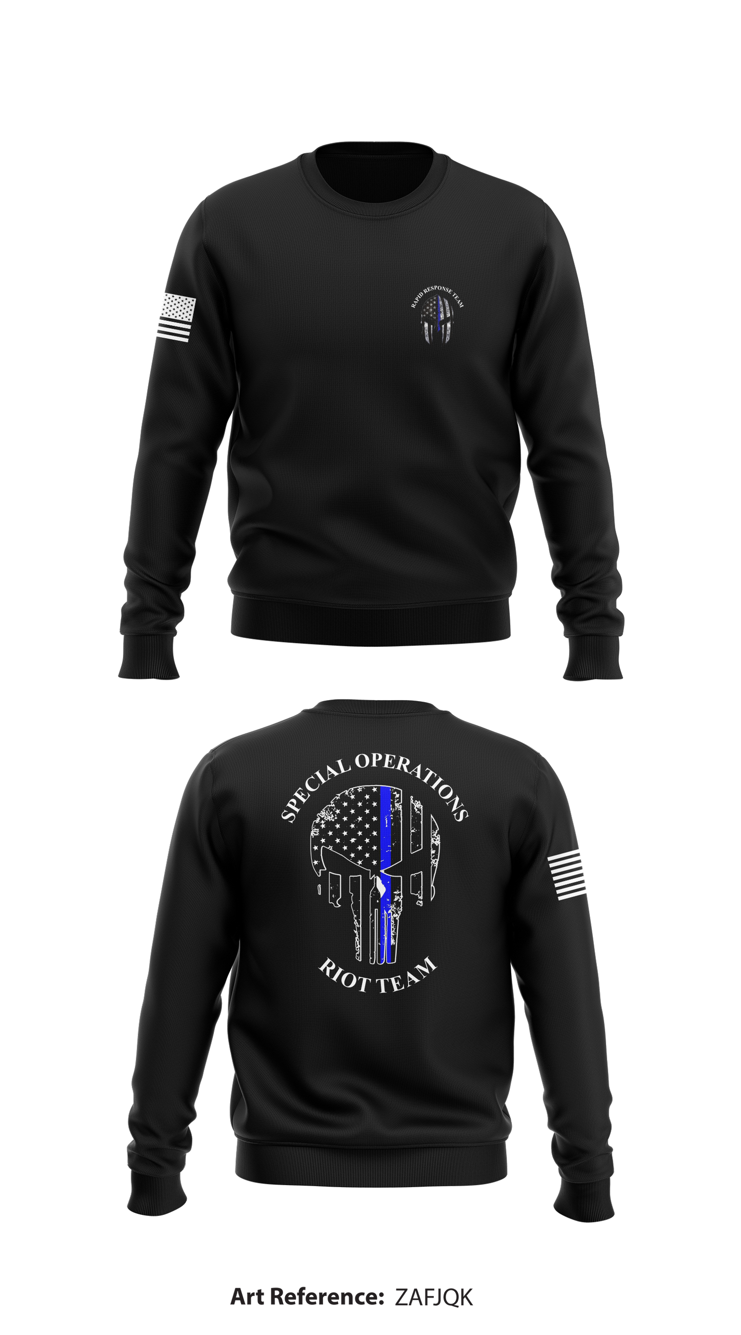 Rapid Response Team Store 1 Core Men's Crewneck Performance Sweatshirt - zafjqk