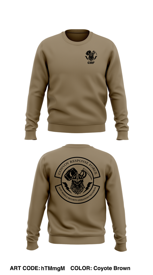 341st Missile Security Operations Squadron Store 1 Core Men's Crewneck Performance Sweatshirt - hTMmgM