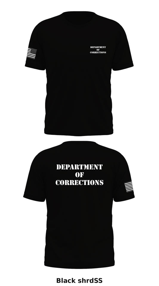 Department of Corrections Store 1 Core Men's SS Performance Tee - shrdSS