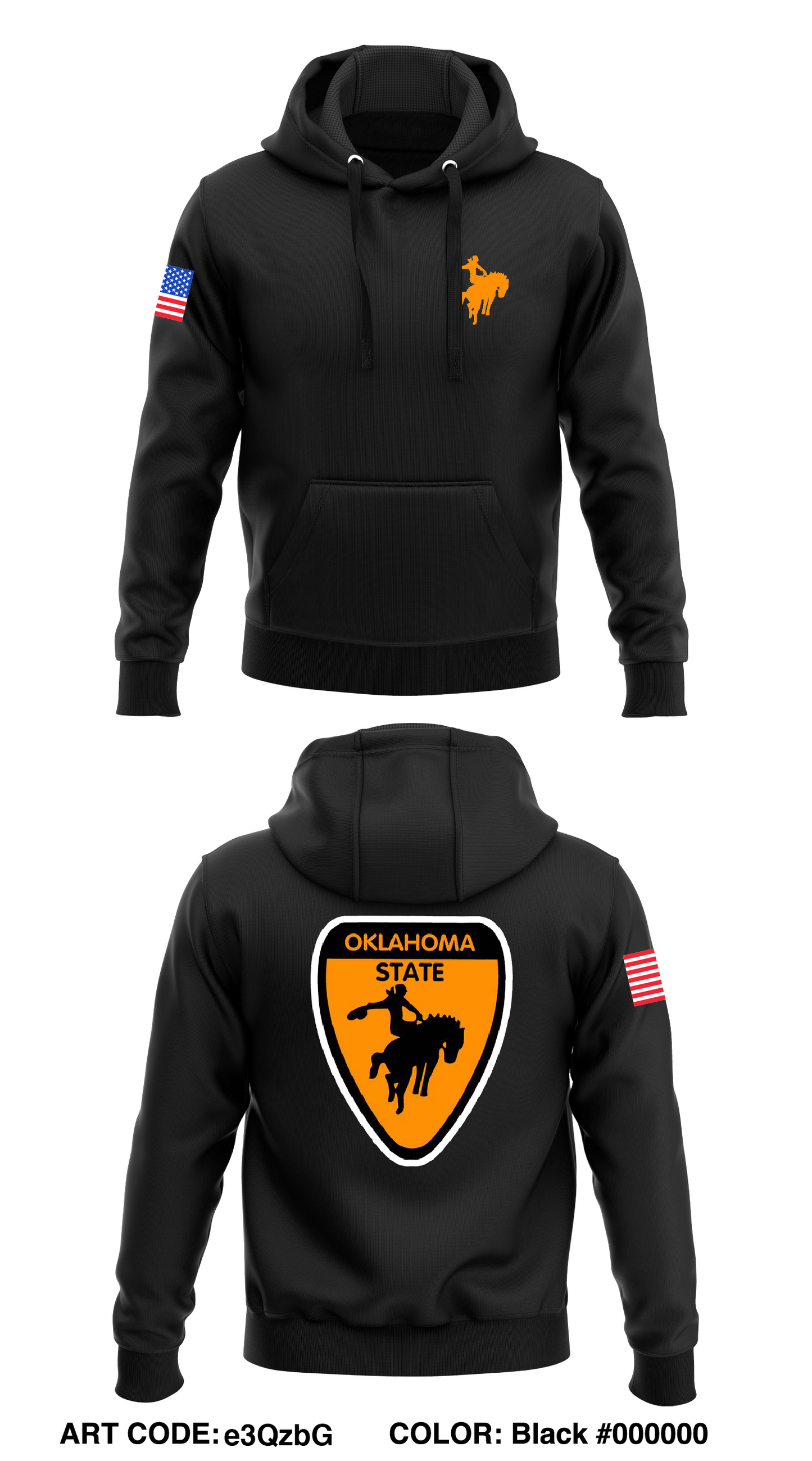 Cowboy Battalion ROTC , 5th Brigade Store 1  Core Men's Hooded Performance Sweatshirt - e3QzbG