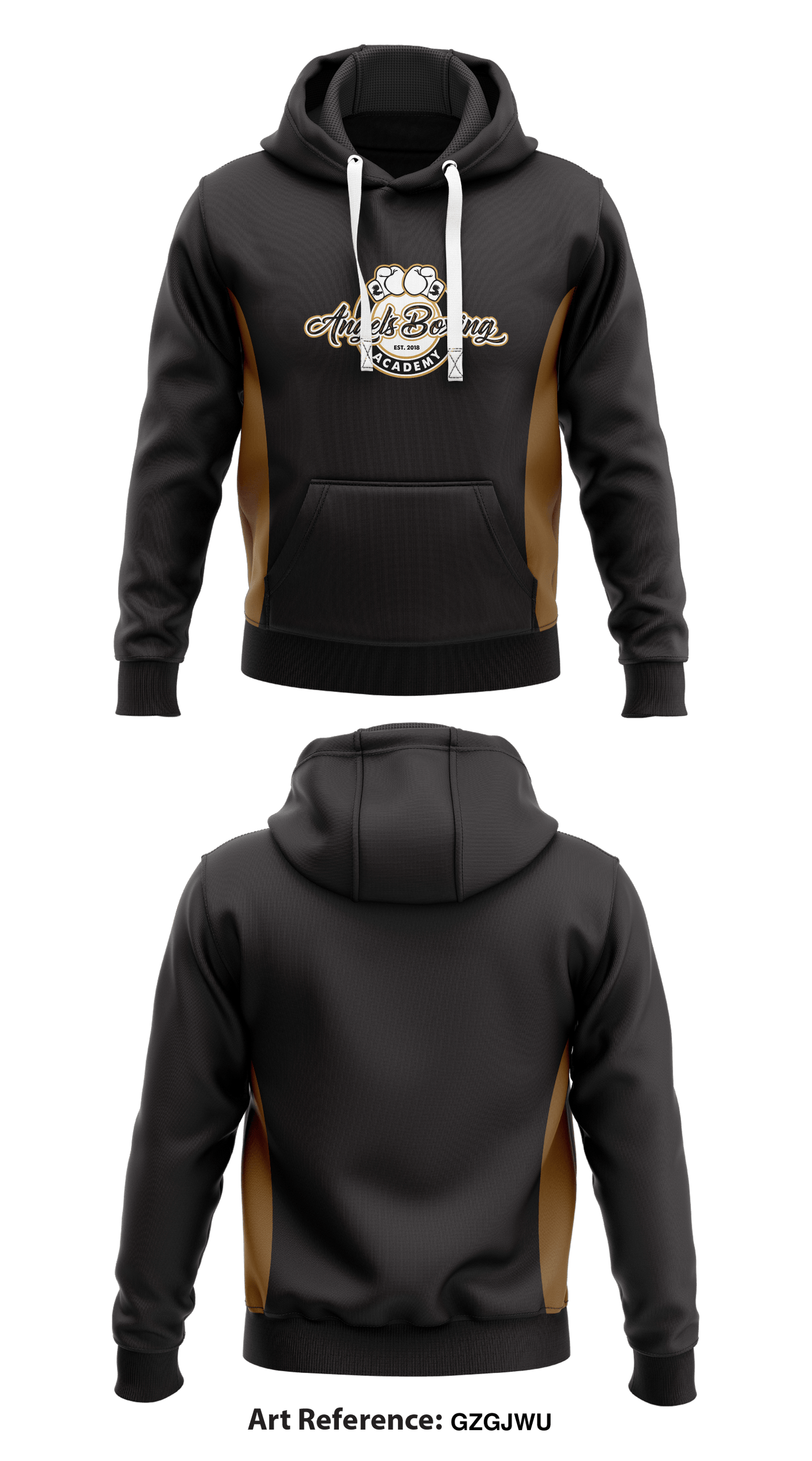 Angel's Boxing Academy Store 1  Core Men's Hooded Performance Sweatshirt - gzgjwu