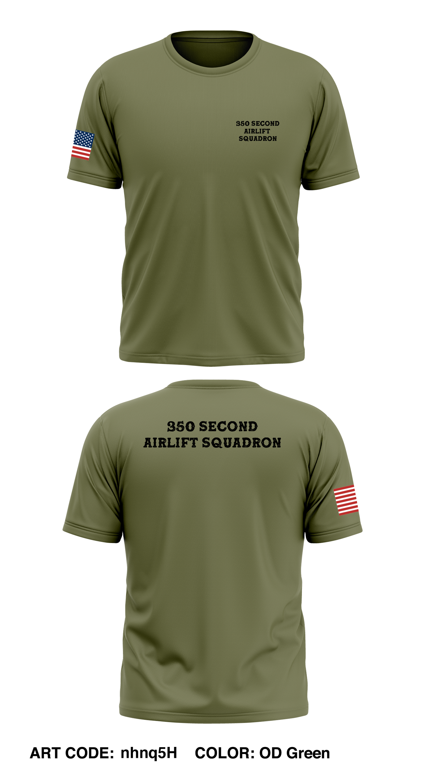 350 second airlift squadron Store 1 Core Men's SS Performance Tee - nhnq5H