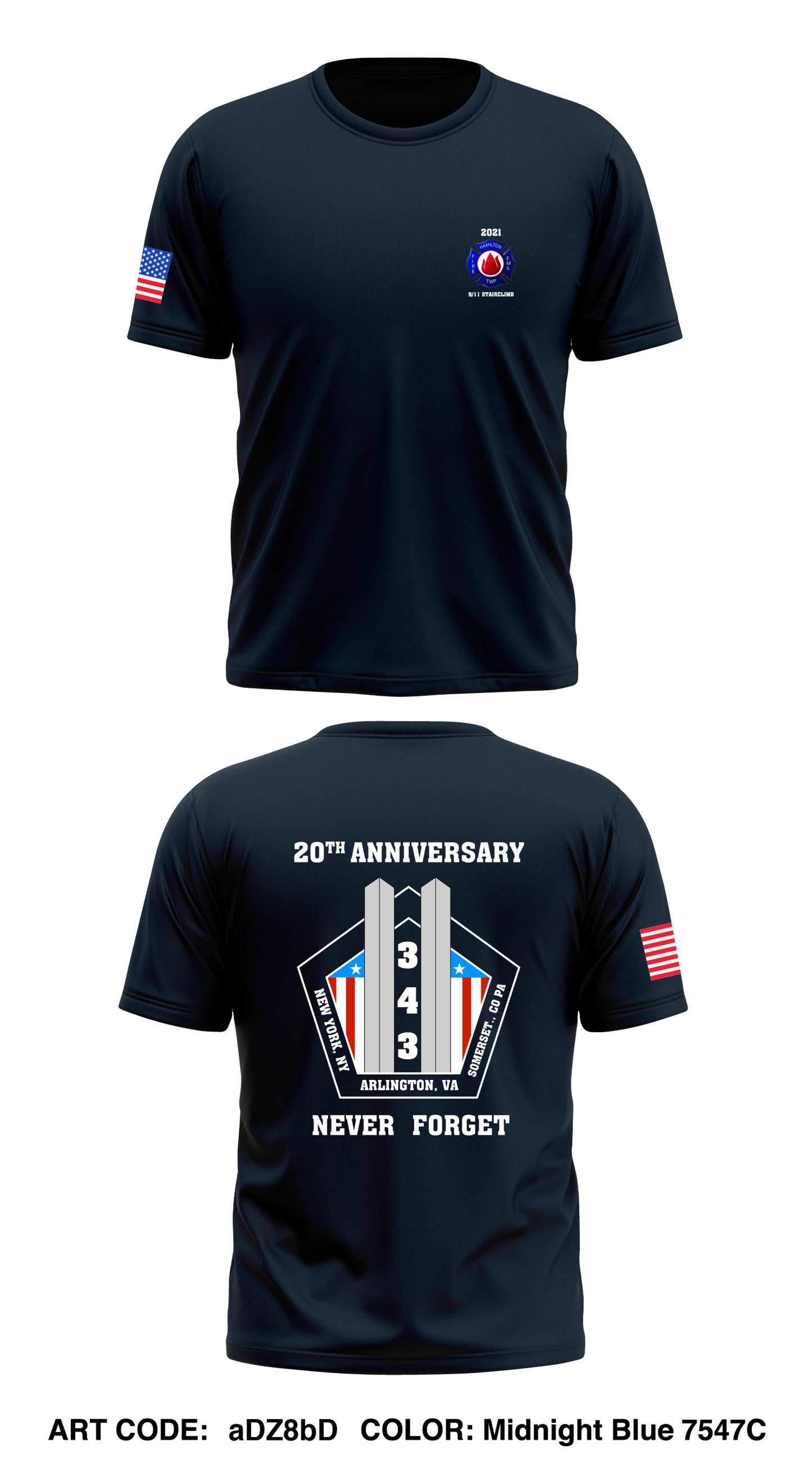 Hamilton Township Fire Department 171 Store 1 Core Men's SS Performance Tee - aDZ8bD