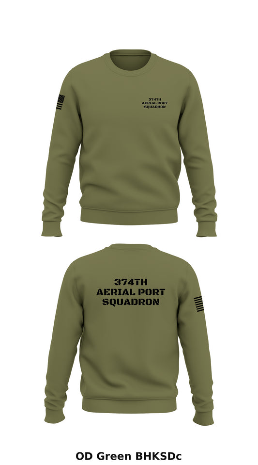 374th Aerial Port Squadron Store 1 Core Men's Crewneck Performance Sweatshirt - BHKSDc