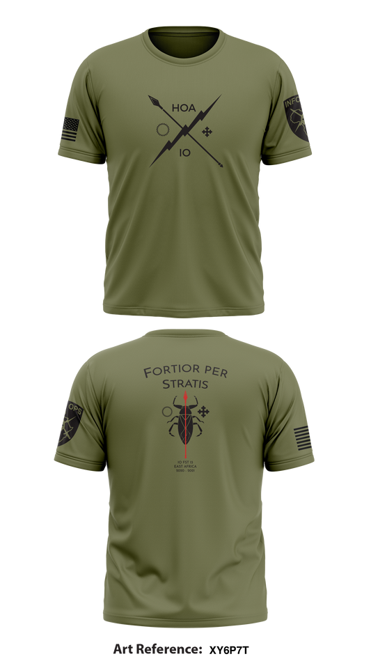 Combined Joint Task Force Horn of Africa Information Operations Cell Store 1 Core Men's SS Performance Tee - XY6P7T