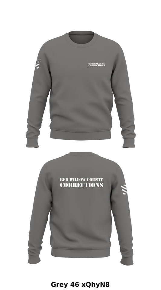 Red willow county corrections  Store 1 Core Men's Crewneck Performance Sweatshirt - xQhyN8