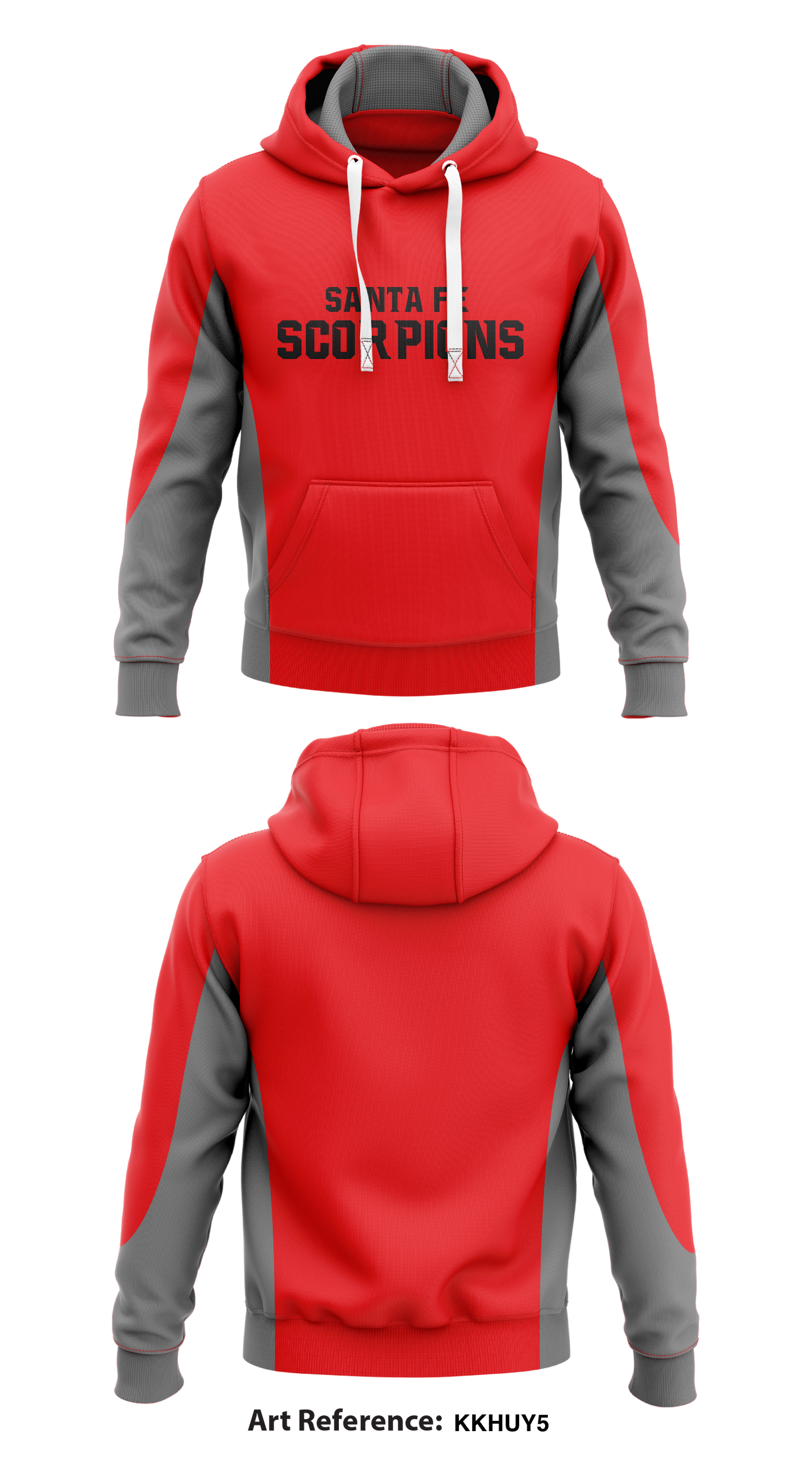 Santa Fe Scorpions Store 1  Core Men's Hooded Performance Sweatshirt - zrmX73