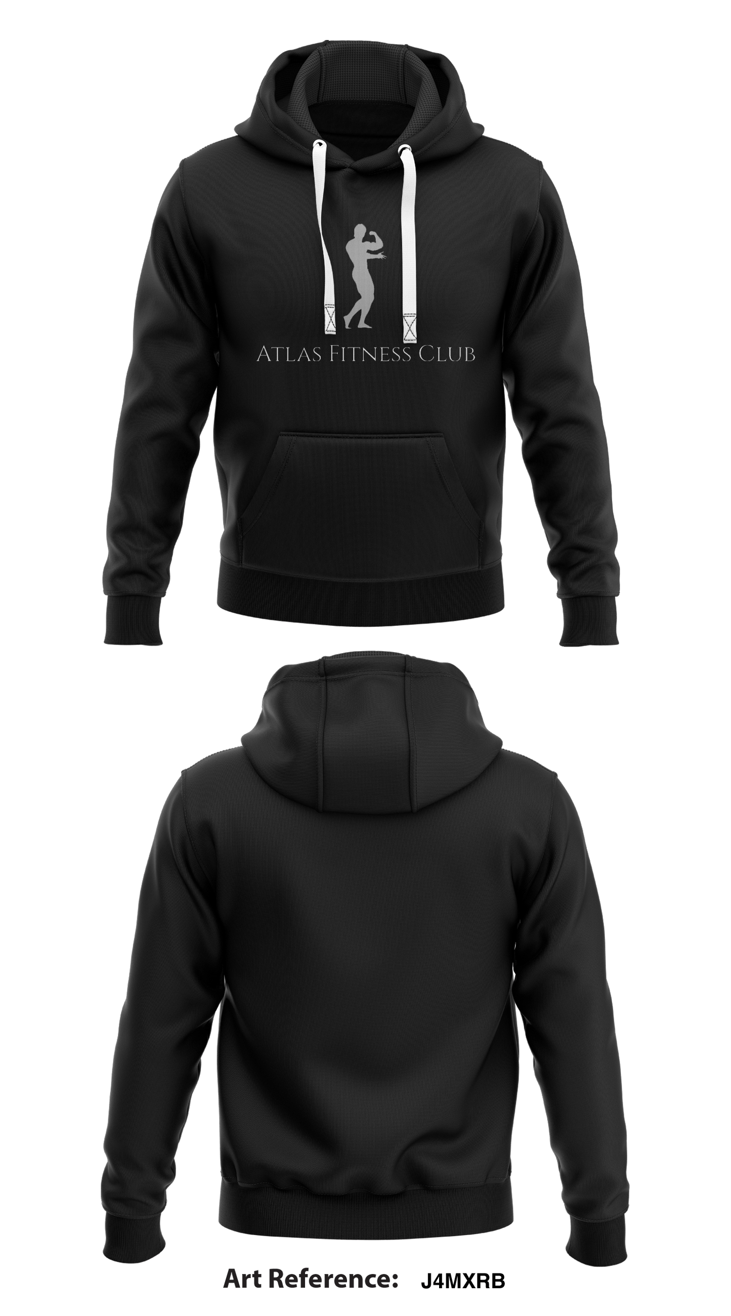 ATLAS FITNESS CLUB Store 1  Core Men's Hooded Performance Sweatshirt - J4mXRb