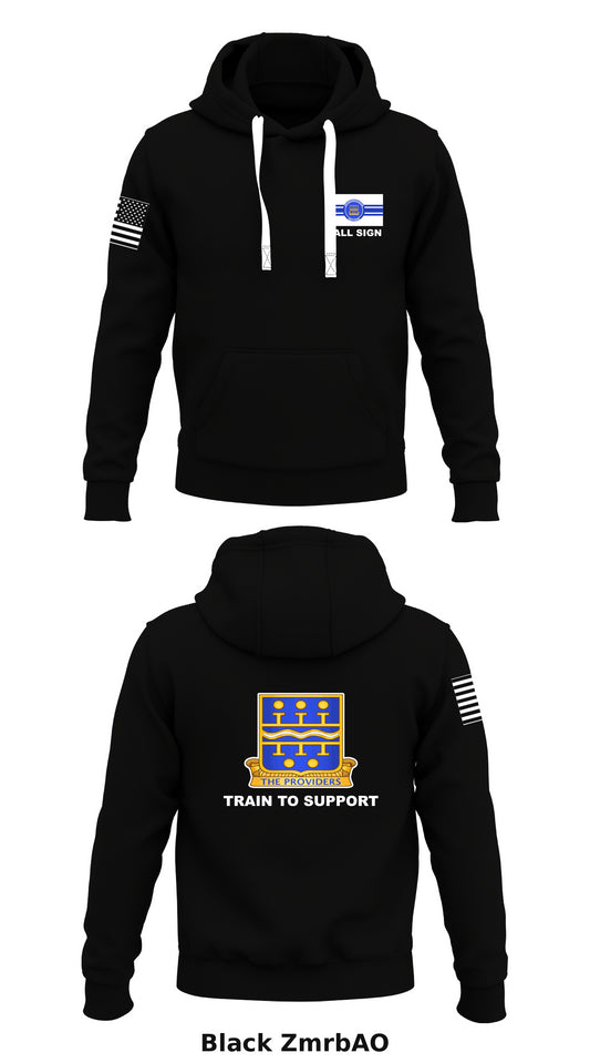 Custom 266th quartermaster battalion Store 1  Core Men's Hooded Performance Sweatshirt - ZmrbAO