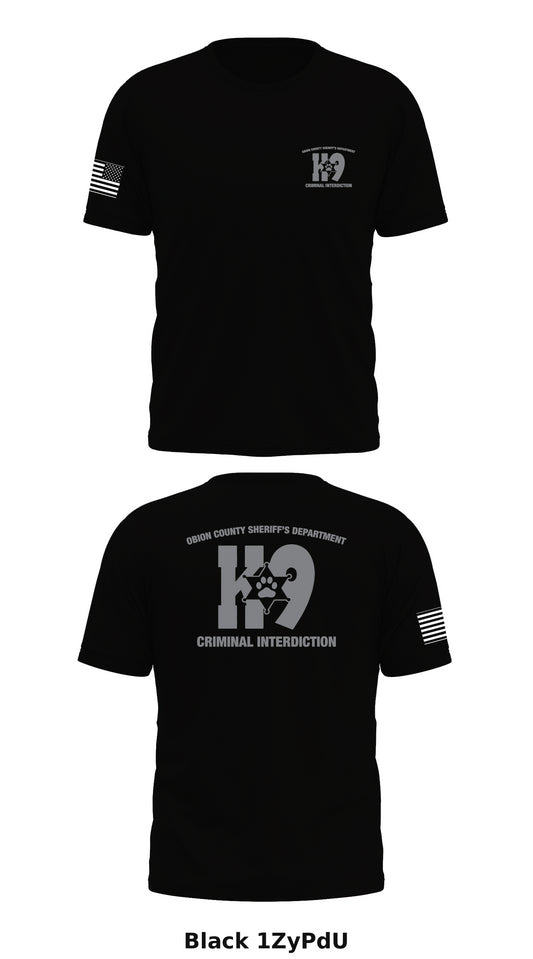 OCSD Interdiction Store 1 Core Men's SS Performance Tee - 1ZyPdU