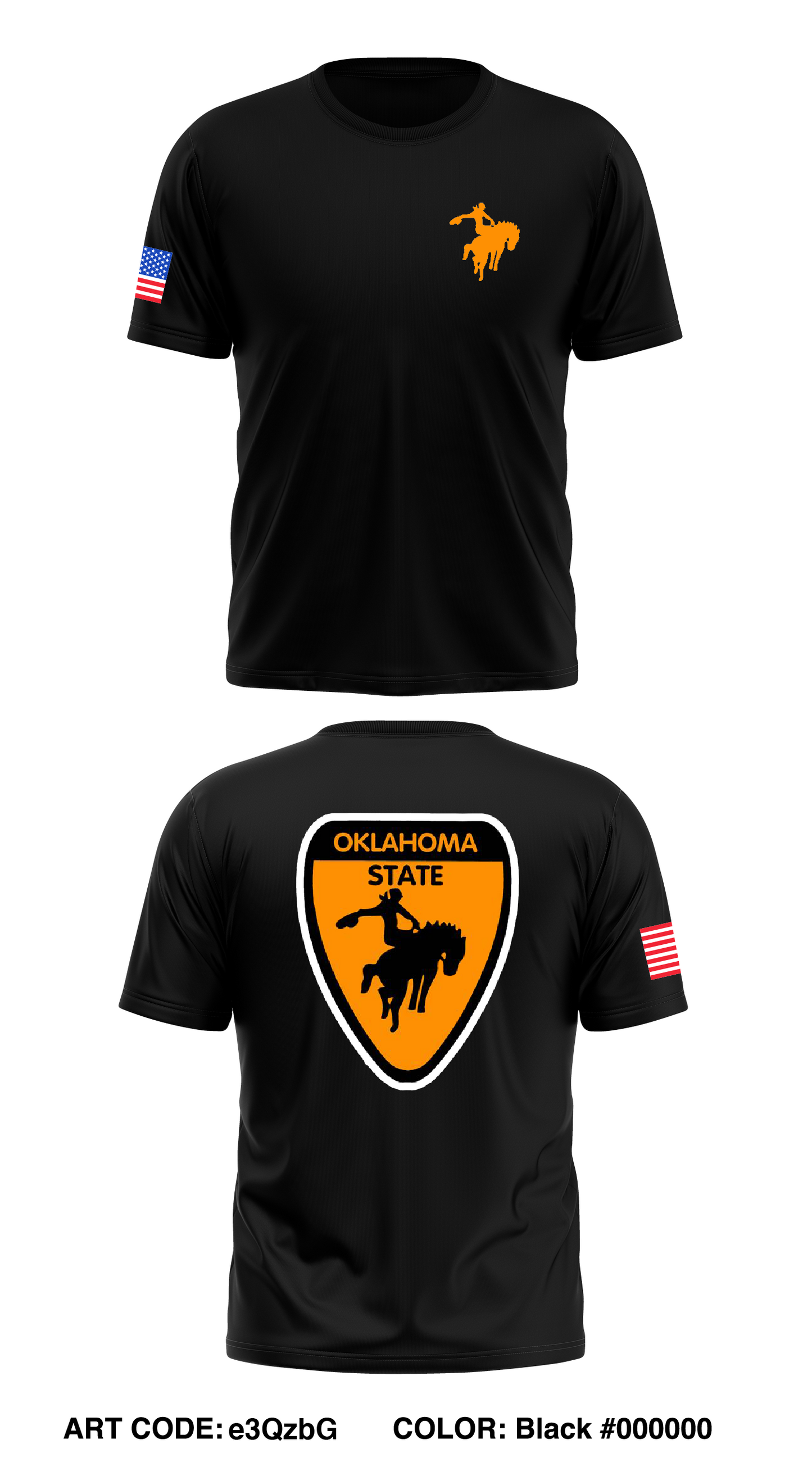 Cowboy Battalion ROTC , 5th Brigade Store 1 Core Men's SS Performance Tee - e3QzbG