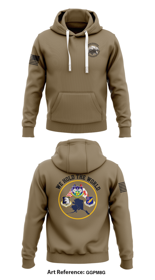 611 Air Operations Center Store 1  Core Men's Hooded Performance Sweatshirt - GgPm8g