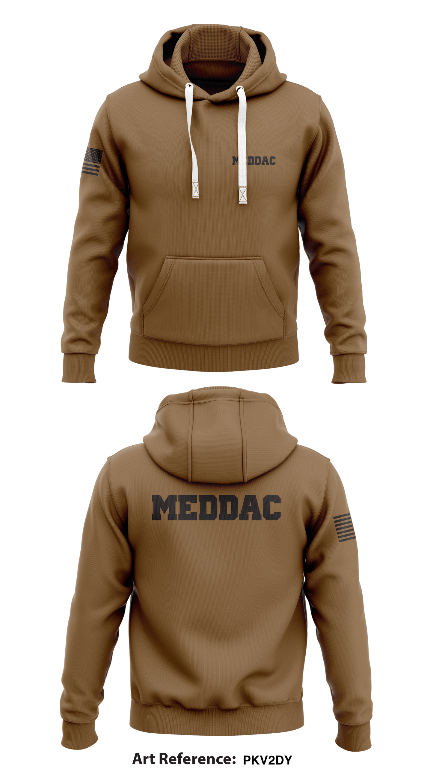 MEDDAC Store 2  Core Men's Hooded Performance Sweatshirt - pKV2DY