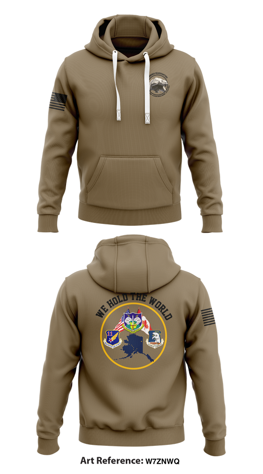 611 Air Operations Center Store 1  Core Men's Hooded Performance Sweatshirt - W7ZnwQ