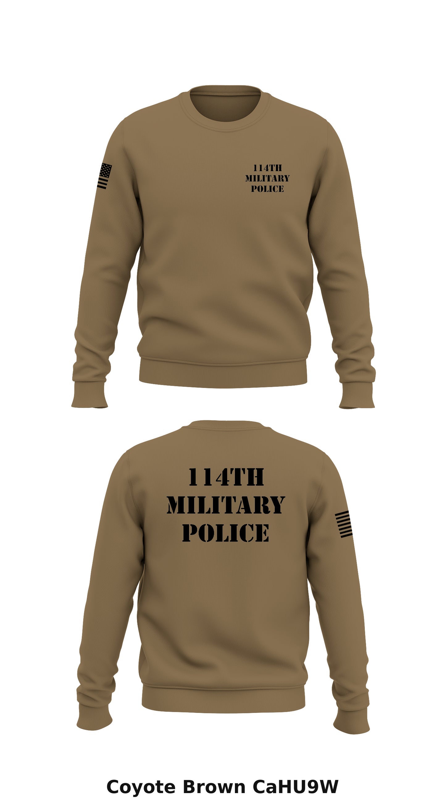 114th Military Police Store 1 Core Men's Crewneck Performance Sweatshirt - CaHU9W