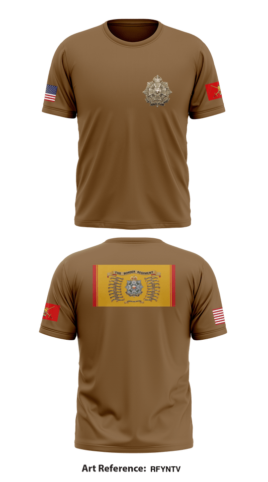 Border Regiment Store 1 Core Men's SS Performance Tee - RfynTV