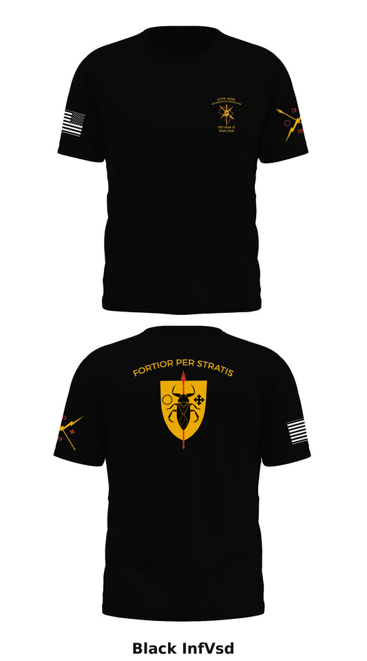 Combined Joint Task Force Horn of Africa Information Operations Cell Store 1 Core Men's SS Performance Tee - InfVsd