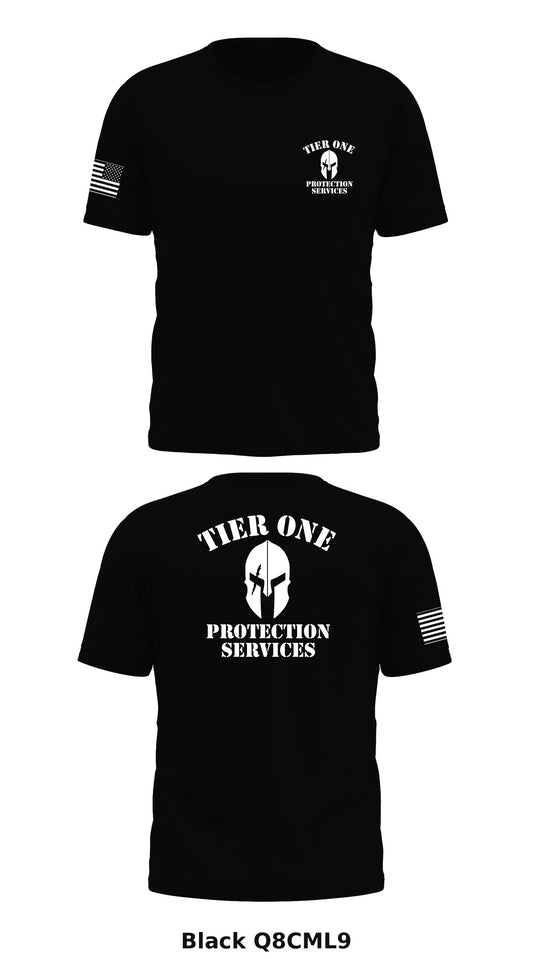 Tier one protection services Store 1 Core Men's SS Performance Tee - Q8CML9