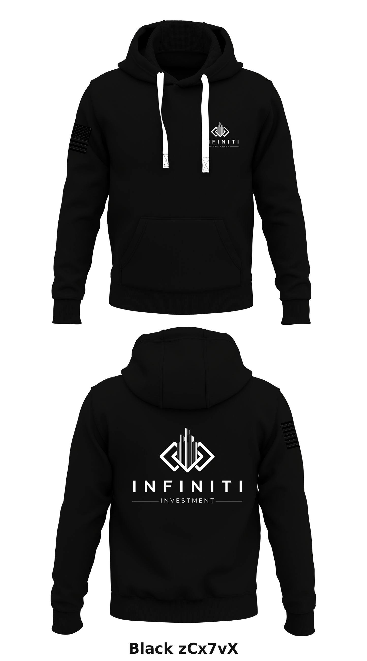 Infiniti Investment Solutions Store 1  Core Men's Hooded Performance Sweatshirt - zCx7vX