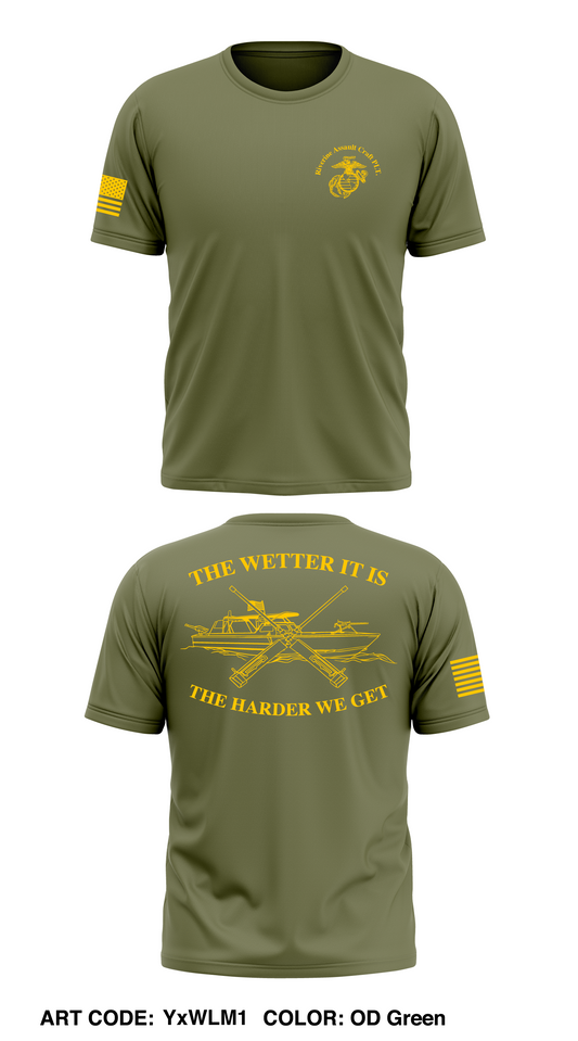 Riverine Assault Craft PLT. Store 1 Core Men's SS Performance Tee - YxWLM1