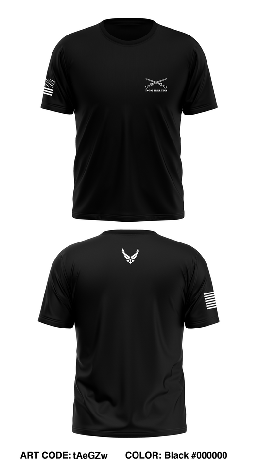 TN-792 Drill Team Store 1 Core Men's SS Performance Tee - tAeGZw