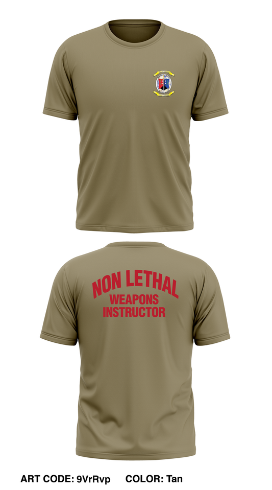 DoD Interservice Non Lethal Weapons Instructor Trainer Course Performance Short Sleeve Core Men's SS Performance Tee - 9VrRvp