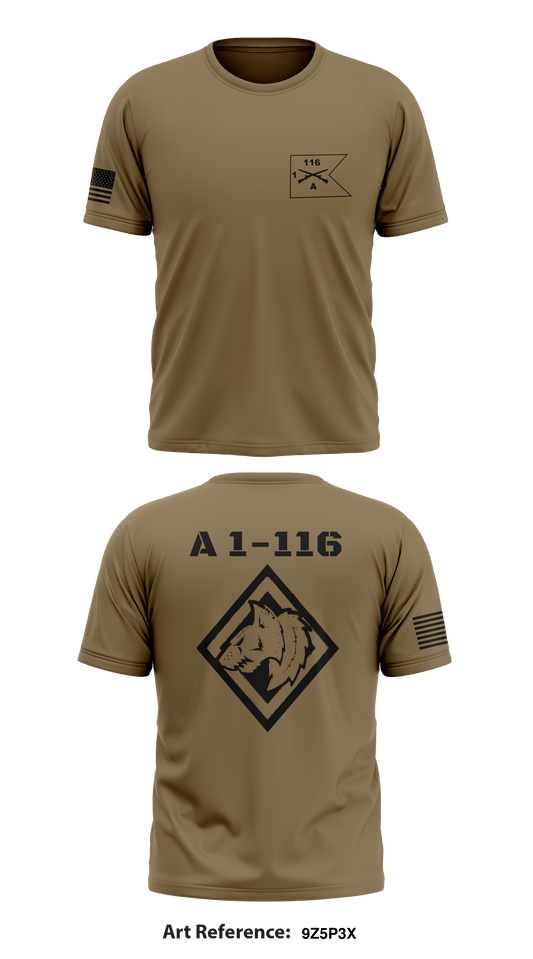 A 1-116  Store 1 Core Men's SS Performance Tee - 9z5p3x