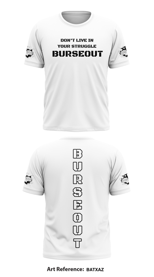 Burseout Store 1 Core Men's SS Performance Tee - BatxAZ