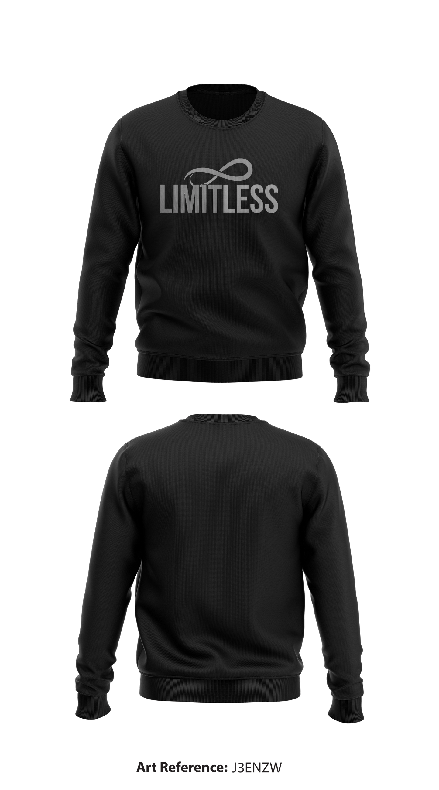 Limitless Collections Store 1 Core Men's Crewneck Performance Sweatshirt - j3eNZW