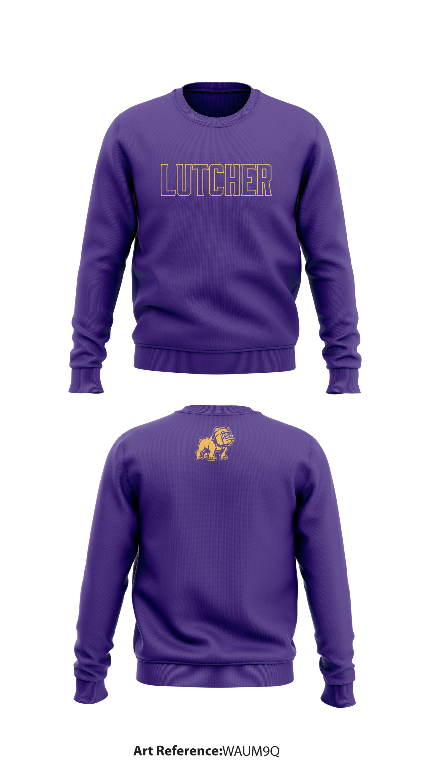 Lutcher Baseball Core Men's Crewneck Performance Sweatshirt - WaUm9Q