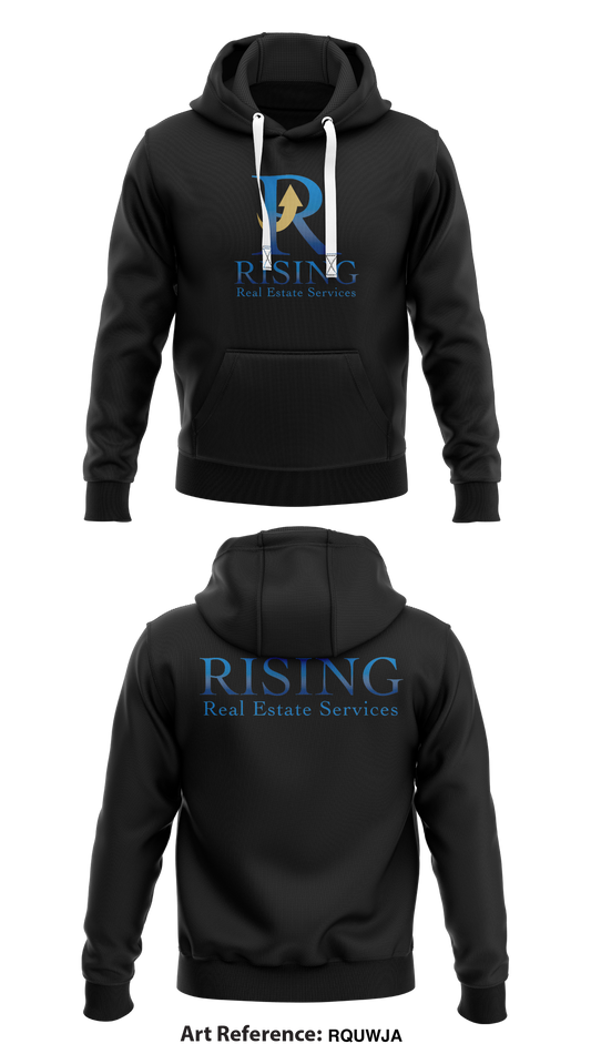 RISING Real Estate Services Store 1 Core Men's Hooded Performance Sweatshirt - rqUwJa