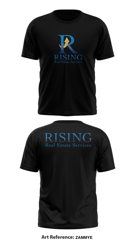 RISING Real Estate Services Store 1 Core Men's SS Performance Tee - zAmmYe