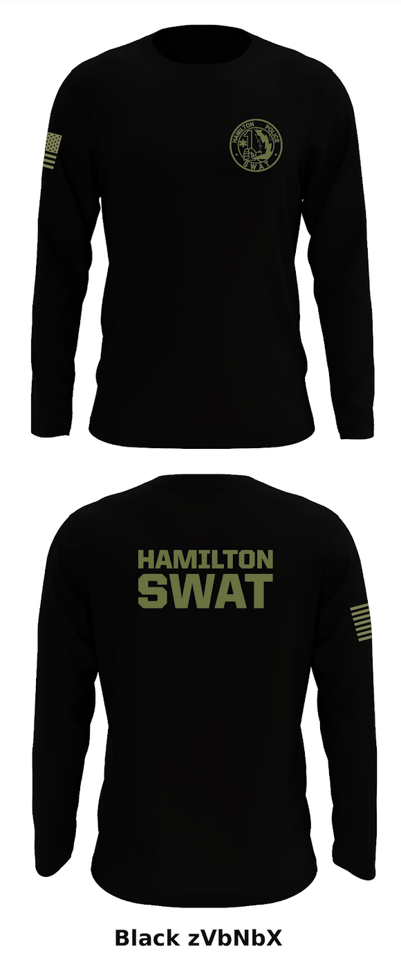 HAMILTON SWAT Store 1 Core Men's LS Performance Tee - zVbNbX