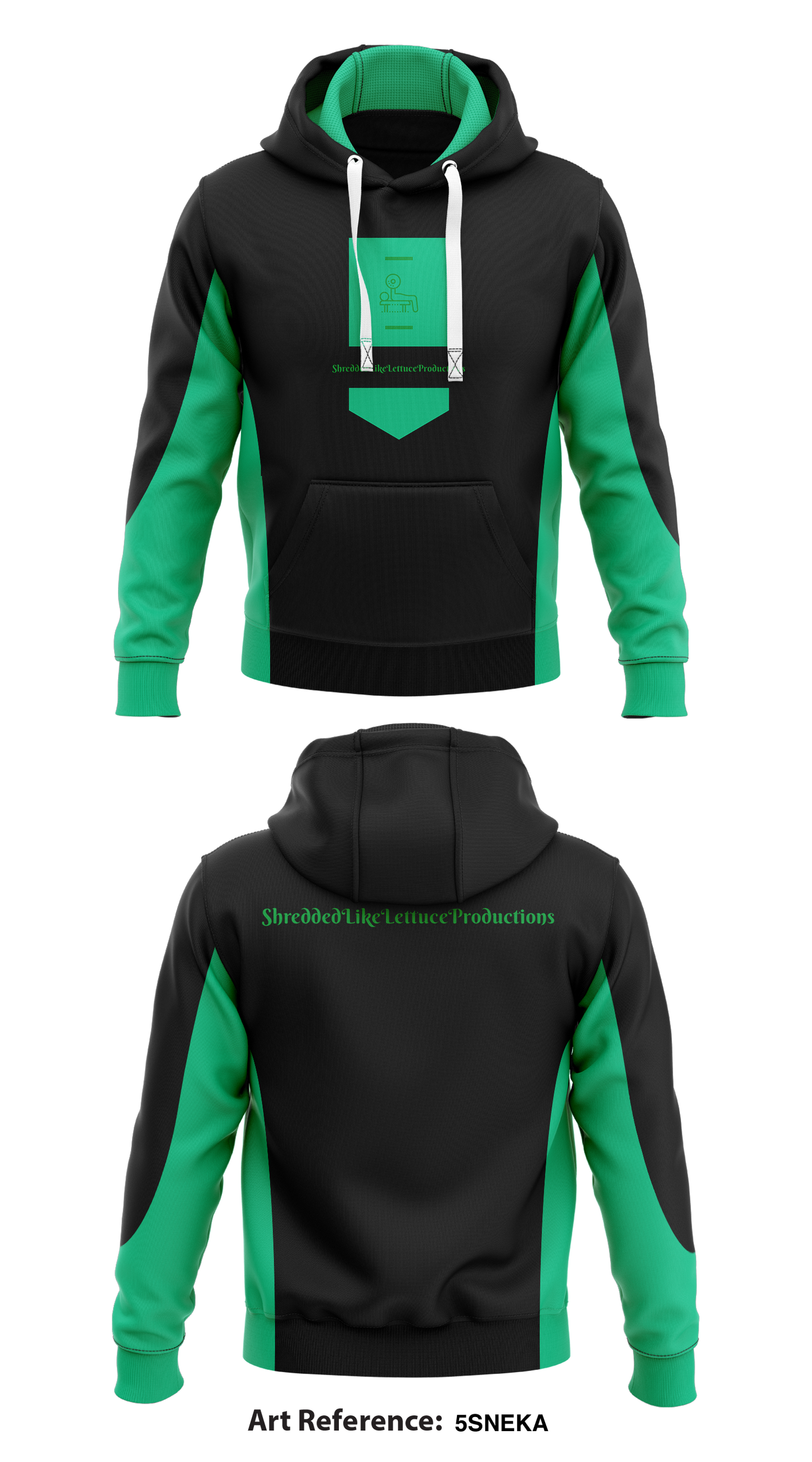 ShreddedLikeLettuceProductions Store 1 Core Men's Hooded Performance Sweatshirt - 5sNEKa