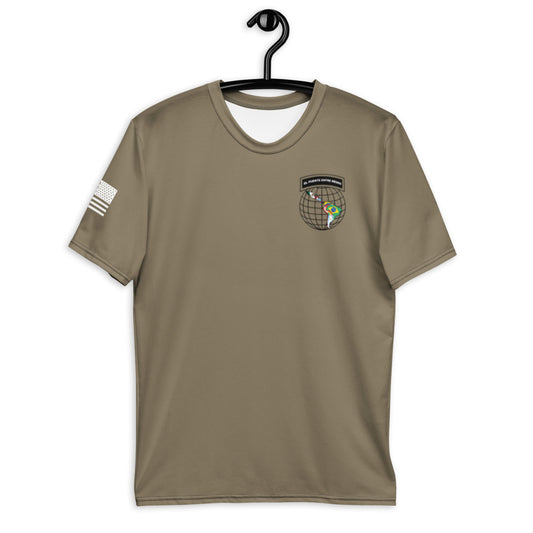 98th HHC S3 Premium Short Sleeve Tan Core Men's SS Performance Tee - DHGxAm