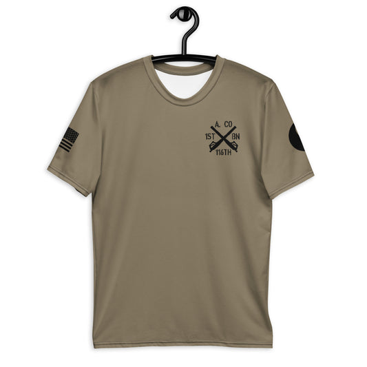 Alpha Company 1-116 INF, Mortars Section Store 1 Core Men's SS Performance Tee - aqXKkN