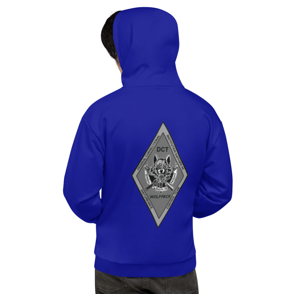 FCI Safford Disturbance Control Team Store 1  Core Men's Hooded Performance Sweatshirt - AYzybUBLU