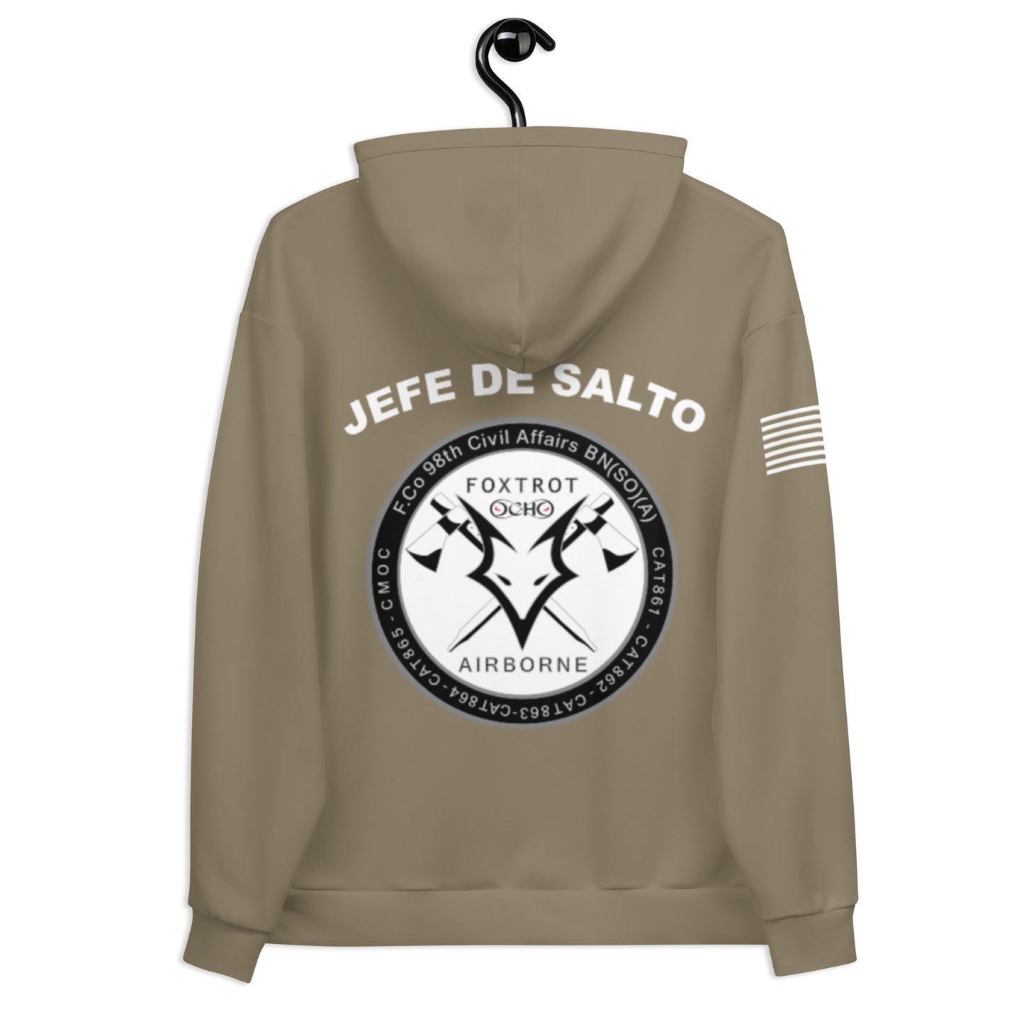 98th Fox Co JEFE DE SALTO  Core Men's Hooded Performance Sweatshirt - K3vxFp