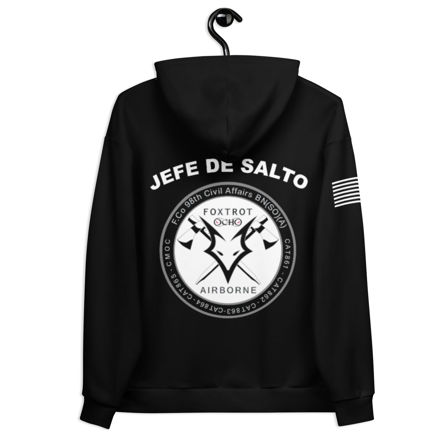 98th Fox Co JEFE DE SALTO  Core Men's Hooded Performance Sweatshirt - g7ZSMn