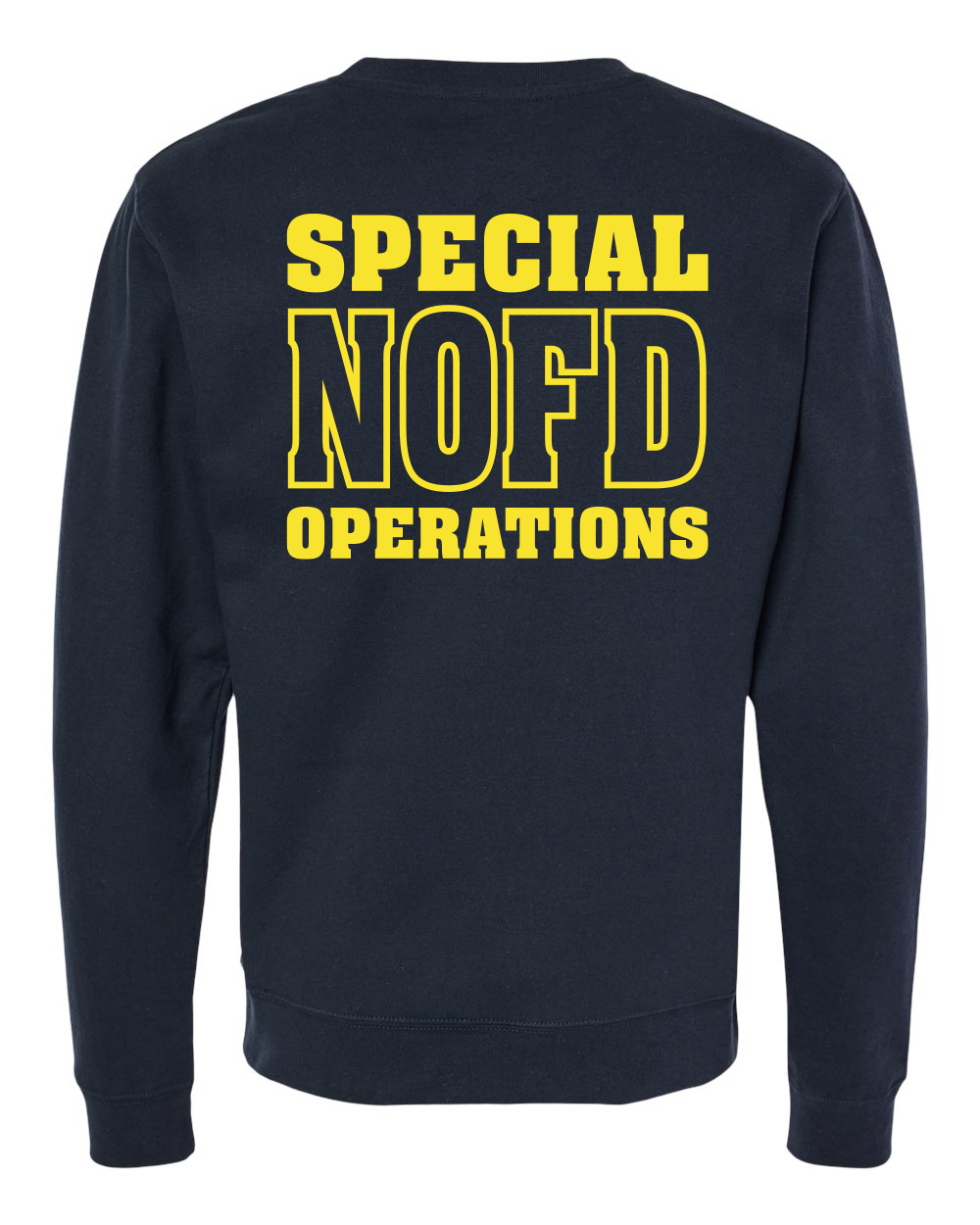 NOFD Rescue 7 Comfort Unisex Crewneck Sweatshirt - H8rYS9