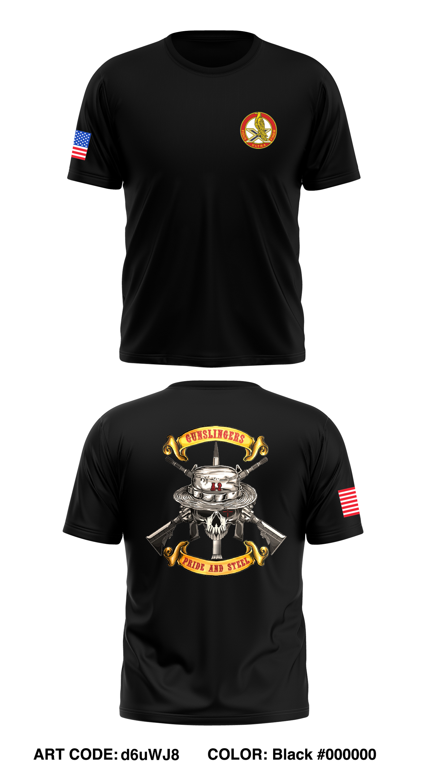 A-2 THAAD, 1-43 ADA Core Men's SS Performance Tee - d6uWJ8