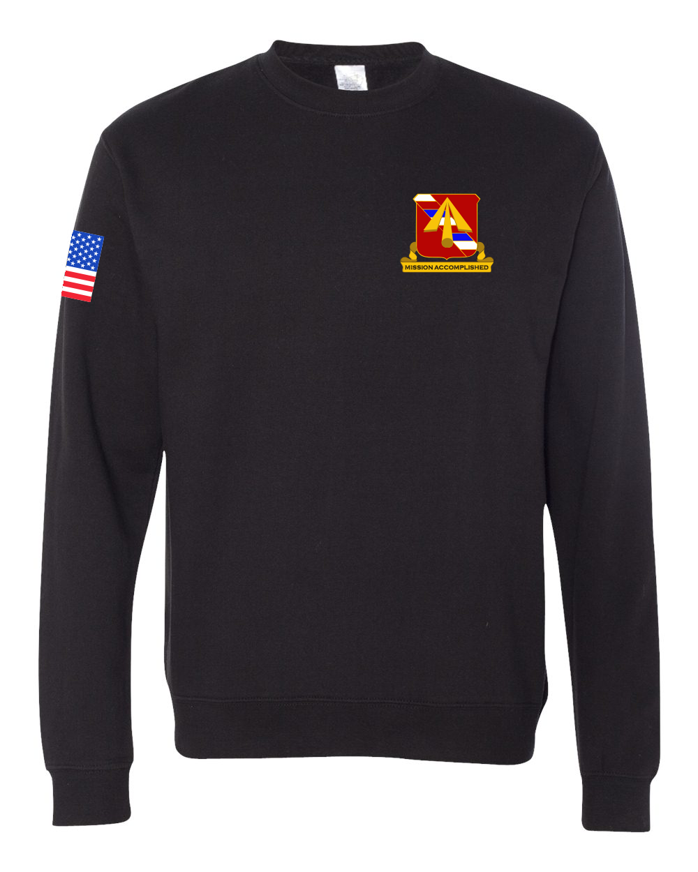 B BTRY, 1-41FA, 1ABCT, 3ID Comfort Unisex Crewneck Sweatshirt - xW8YYf